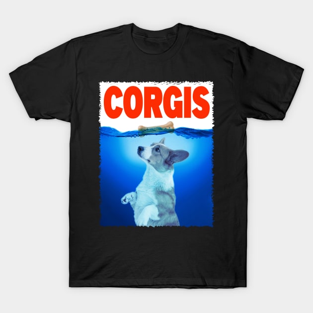 Corgi Love Trendy Tee for Fans of These Lovable Dogs T-Shirt by Gamma-Mage